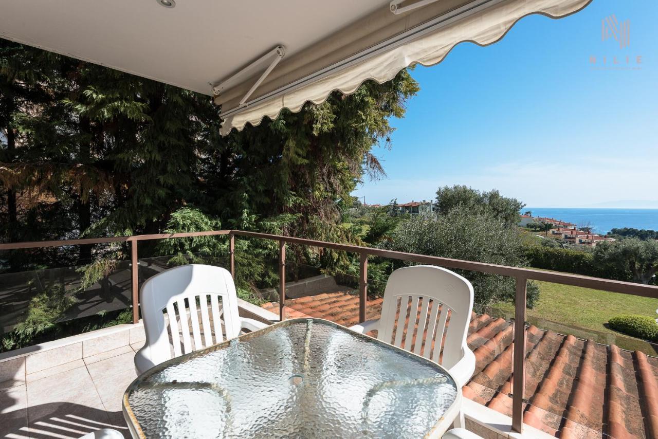 Breathtaking Villa, Nilie Hospitality Mgmt Possidi Buitenkant foto