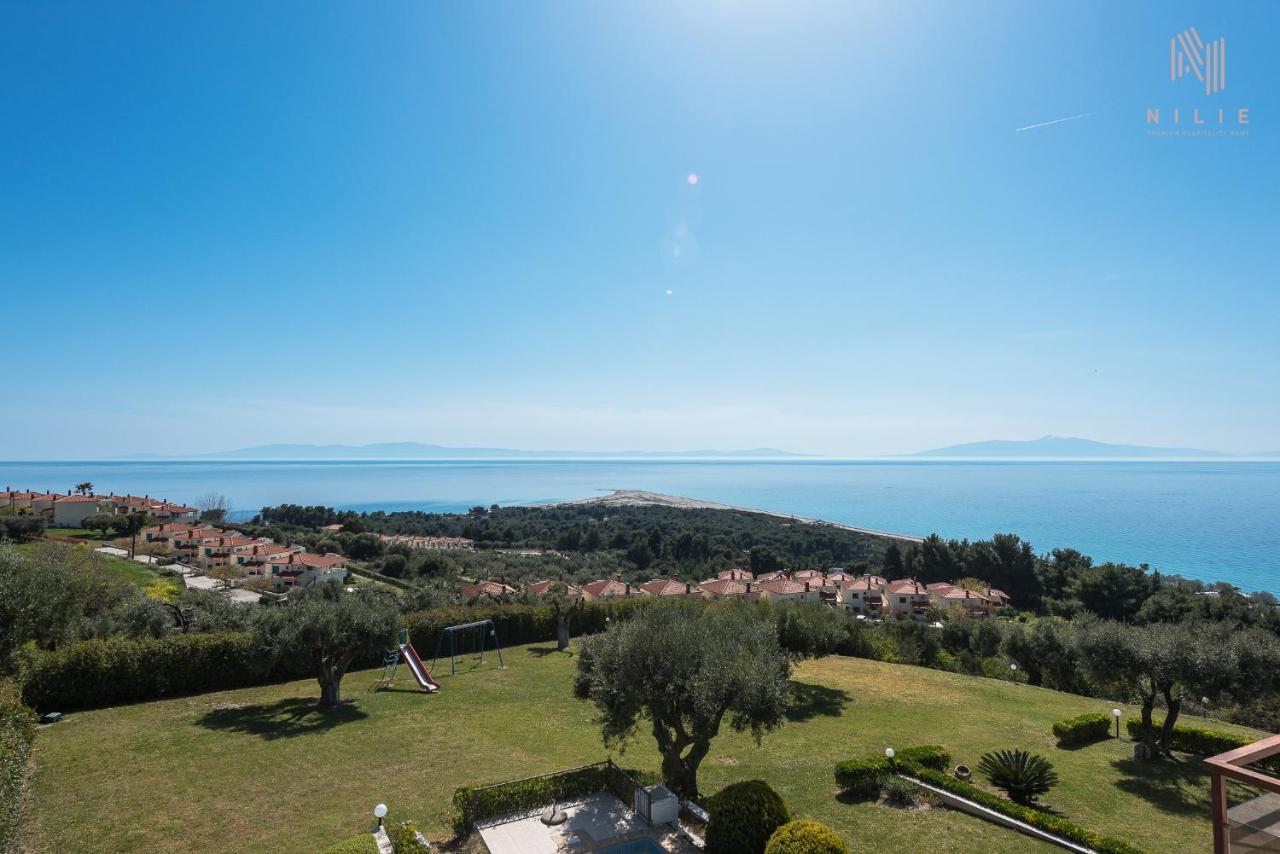 Breathtaking Villa, Nilie Hospitality Mgmt Possidi Buitenkant foto