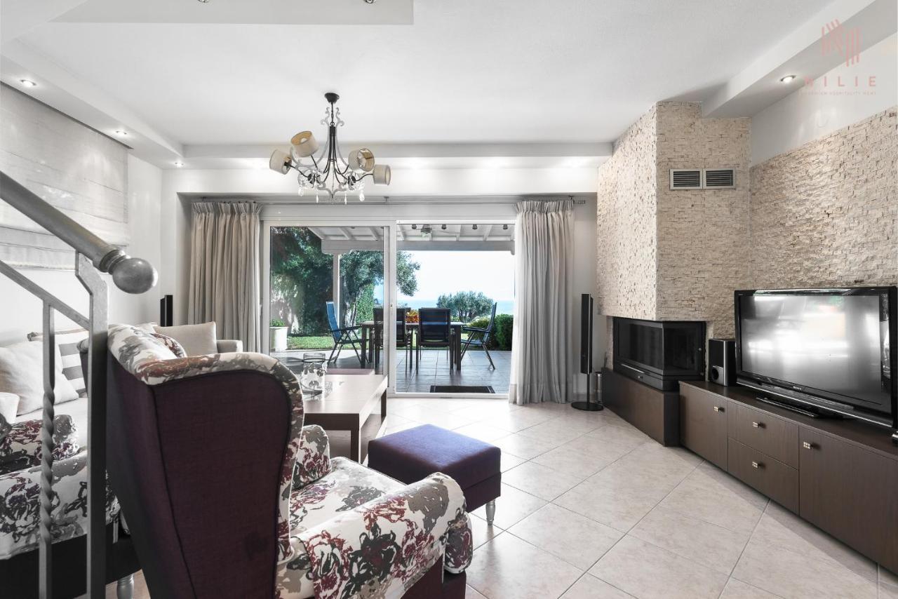 Breathtaking Villa, Nilie Hospitality Mgmt Possidi Buitenkant foto
