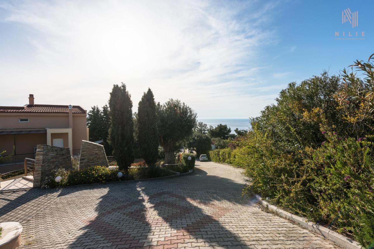 Breathtaking Villa, Nilie Hospitality Mgmt Possidi Buitenkant foto