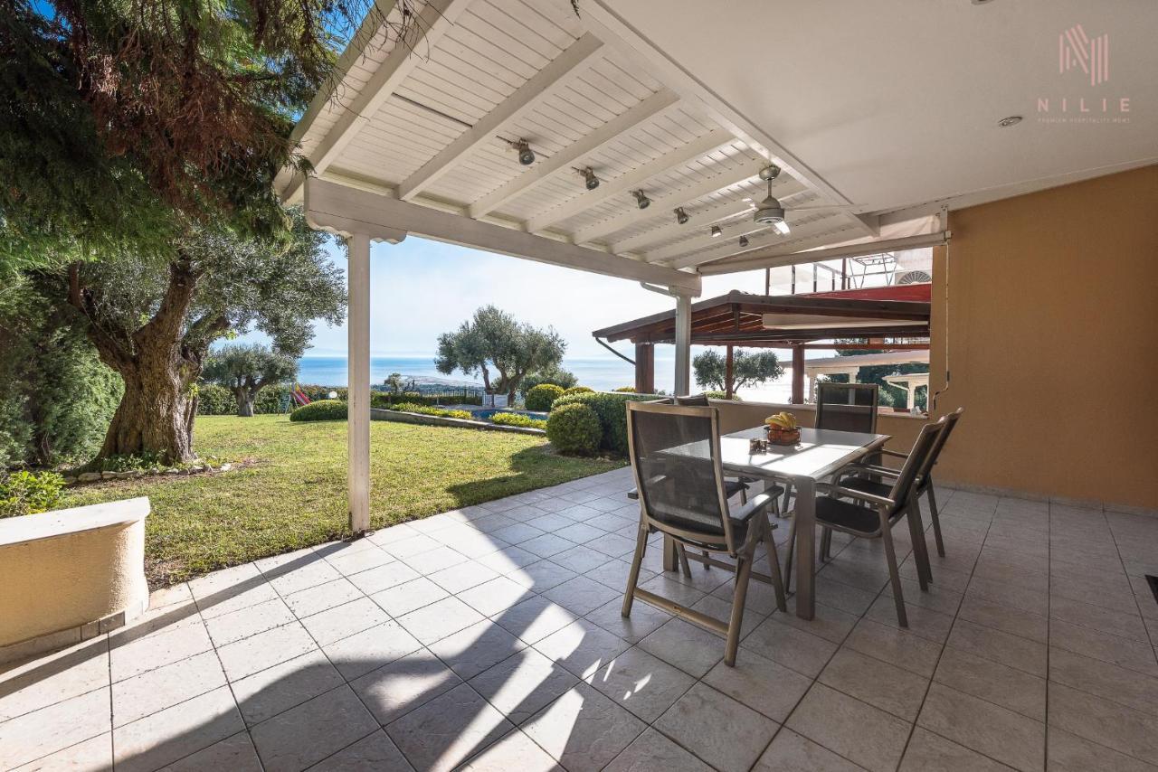 Breathtaking Villa, Nilie Hospitality Mgmt Possidi Buitenkant foto
